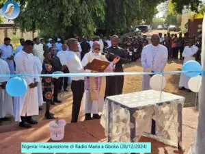 AFRICA NIGERIA INAUGURAZIONE DI RADIO MARIA A GBOKO!!!!