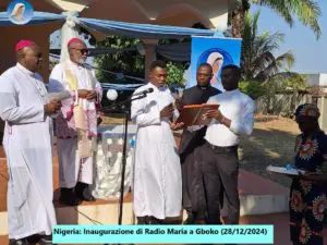 AFRICA NIGERIA INAUGURAZIONE DI RADIO MARIA A GBOKO!!!!