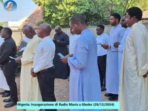AFRICA NIGERIA INAUGURAZIONE DI RADIO MARIA A GBOKO!!!!