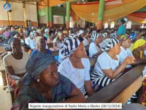 AFRICA NIGERIA INAUGURAZIONE DI RADIO MARIA A GBOKO!!!!