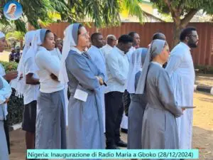 AFRICA NIGERIA INAUGURAZIONE DI RADIO MARIA A GBOKO!!!!