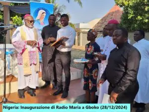 AFRICA NIGERIA INAUGURAZIONE DI RADIO MARIA A GBOKO!!!!