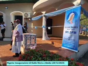 AFRICA NIGERIA INAUGURAZIONE DI RADIO MARIA A GBOKO!!!!