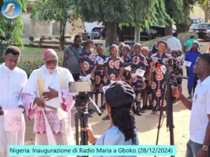 AFRICA NIGERIA INAUGURAZIONE DI RADIO MARIA A GBOKO!!!!