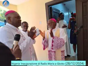 AFRICA NIGERIA INAUGURAZIONE DI RADIO MARIA A GBOKO!!!!