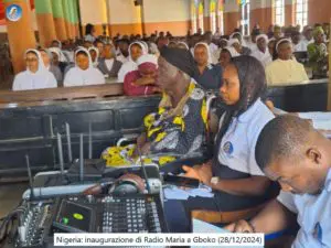 AFRICA NIGERIA INAUGURAZIONE DI RADIO MARIA A GBOKO!!!!