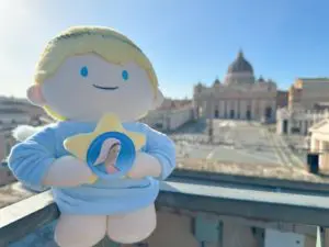 Angelo Gabriel è volato sui tetti di Roma sempre a proteggere la Chiesa di Pietro
