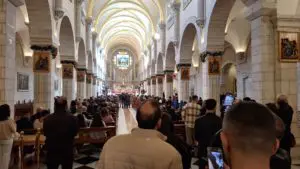 La nuova chiesa del Battesimo di Gesù (Maghtas) sul Giordano