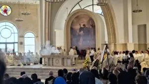 La nuova chiesa del Battesimo di Gesù (Maghtas) sul Giordano