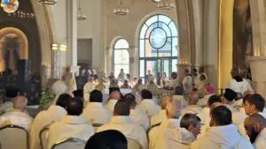 La nuova chiesa del Battesimo di Gesù (Maghtas) sul Giordano