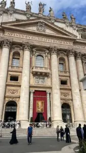 Da piazza san pietro