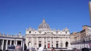 Live siamo in Piazza San Pietro