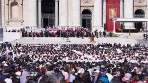 Live siamo in Piazza San Pietro