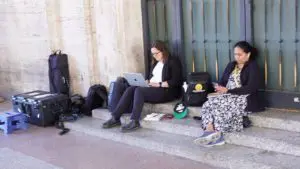fedeli in Piazza San Pietro