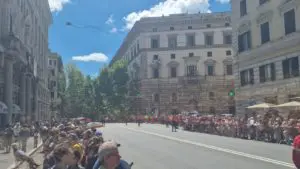 passaggio feretro Papa Francesco