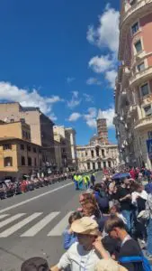 passaggio feretro Papa Francesco