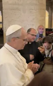 Prime benedizioni di Papa Leone XIV