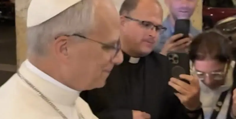 Prime benedizioni di Papa Leone XIV