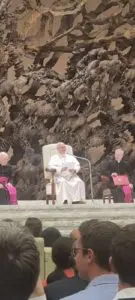 SIAMO IN AULA PAOLO VI PER L’INCONTRO DI PAPA LEONE con i media internazionali