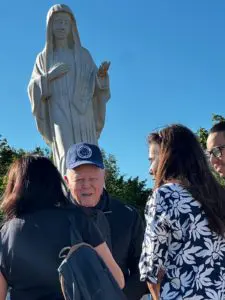 Padre Livio sul Podbrodo Medjugorje