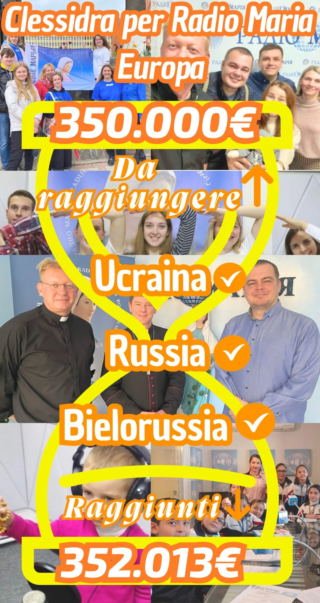 Clessidra completata Radio Maria Ucraina/ Bielorussia / Russia 27-05-2026