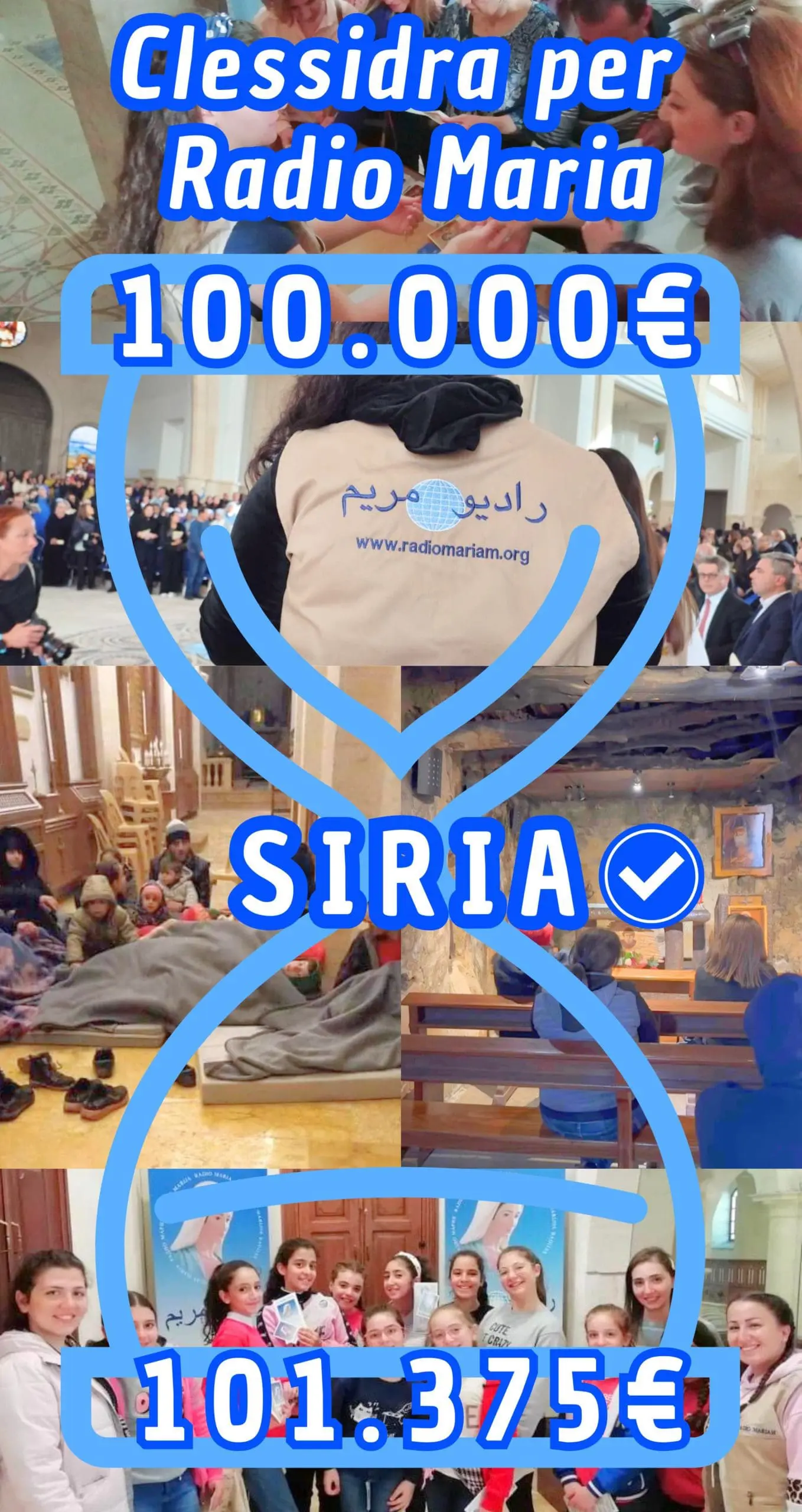 Clessidra Radio Maria Siria (Aprile 2026)