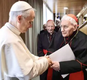 Papa Leone XIV e il Card Ernest Simoni
