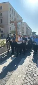 Sacerdoti Radio Maria croce giubilare porta santa Roma (9)