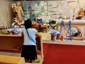 Venerazione reliquia Carlo Acutis cappella Radio Maria 19 Agosto (7)