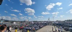 in attesa della veglia con il Papa - Giubileo giovani 2 Agosto (2)