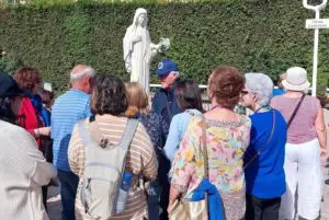 LIVE DA MEDJUGORJE GRUPPO DI ITALOAMERICANI CON P