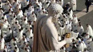 Piazza San Pietro - canonizzazione di Piergiorgio Frassati e Carlo Acutis