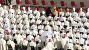 Piazza San Pietro - canonizzazione di Piergiorgio Frassati e Carlo Acutis