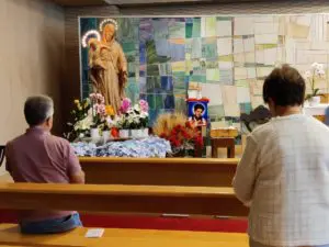 Venerazione reliquia Carlo Acutis cappella Radio Maria 11 Settembre
