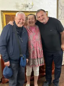 Padre Livio con Vicka di Medjugorje