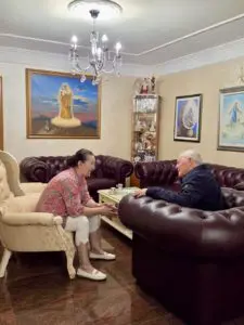 incontro di Padre Livio con Vicka di Medjugorje (4)