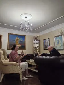 incontro di Padre Livio con Vicka di Medjugorje (9)
