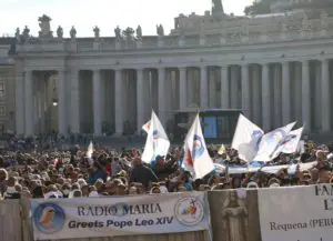 Giubileo della Spiritualità Mariana 12 ottobre Papa Leone Radio Maria (1)