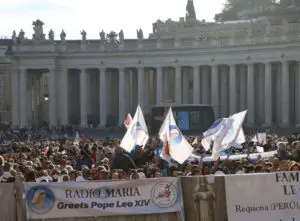 Giubileo della Spiritualità Mariana 12 ottobre Papa Leone Radio Maria (1)