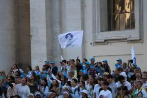 Giubileo della spiritualità mariana processione con Nostra Signora di Fatima