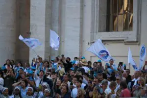 Giubileo della spiritualità mariana processione con Nostra Signora di Fatima