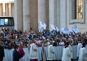 Giubileo della spiritualità mariana processione con Nostra Signora di Fatima