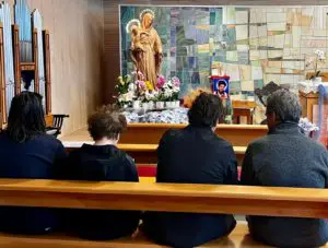 Venerazione Reliquia Carlo Acutis Cappella Radio Maria 22 ottobre (1)