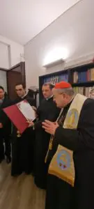BENEDIZIONE DEL CARDINALE BURKE
