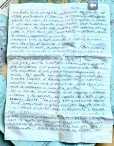 LETTERA DAL CARCERE DI AVEZZANO A RADIO MARIA (1)