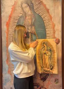 Tilma Madonna di Guadalupe