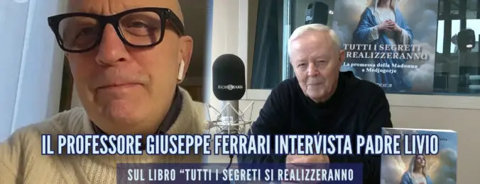 Il Professore Giuseppe Ferrari intervista P. Livio sul libro "Tutti i segreti si realizzeranno"