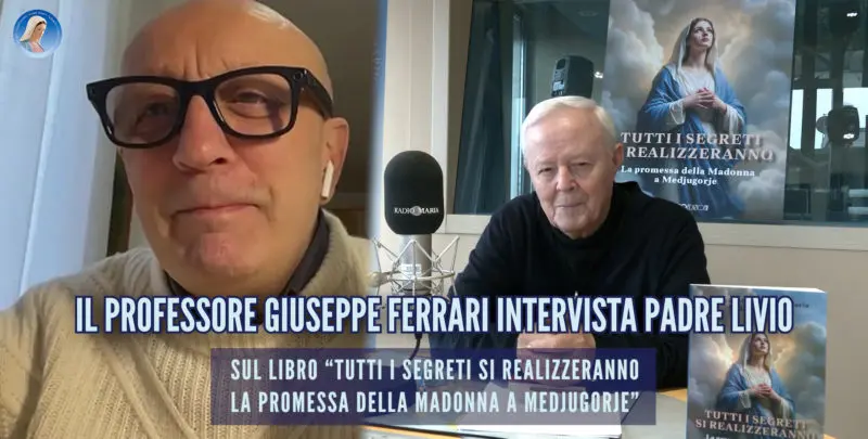 Il Professore Giuseppe Ferrari intervista P. Livio sul libro "Tutti i segreti si realizzeranno"