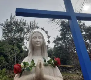 CROCE BLU MEDJUGORJE