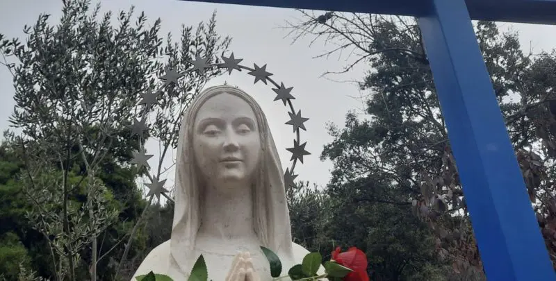 CROCE BLU MEDJUGORJE